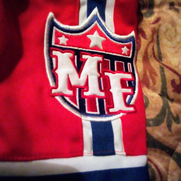 Vintage Mega Fest Collection Baseball Jersey #3 Men's L Red - Picture 6 of 10